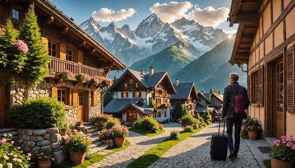 Où poser ses valises pour découvrir le mont blanc ?